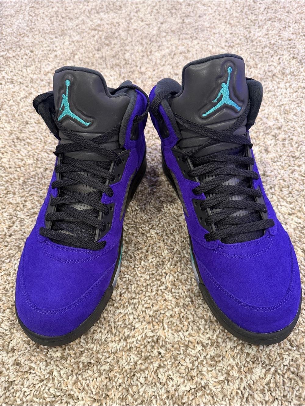 Nike Air Jordan Retro 5 Reverse Grape excellent condition - Picture 8 of 10